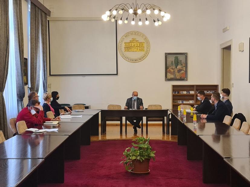 Održan sastanak predstavnika Zajednice hrvatskih studenata „Pleter“i Univerziteta u Sarajevu