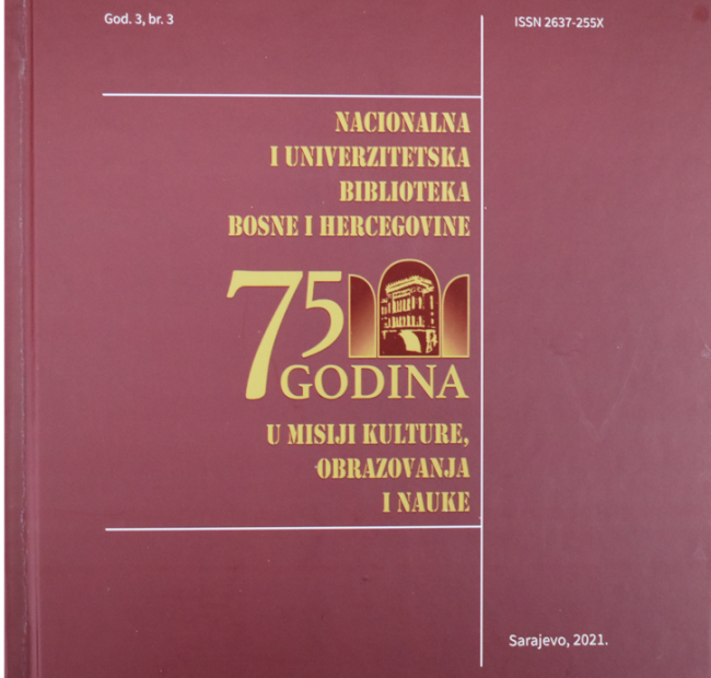 Novi broj „NUBBiH 75 godina u misiji kulture, obrazovanja i nauke“