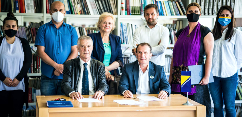 Biblioteka Memorijalnog centra Srebrenica - Potočari postala članica sistema COBISS.BH