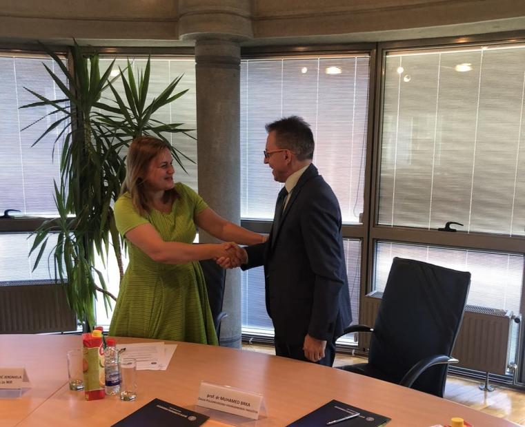 Potpisan Sporazum o akademskoj i naučno-stručnoj saradnji između Poljoprivredno-prehrambenog fakulteta UNSA i Instituta za ratarstvo i povrtlarstvo Novi Sad