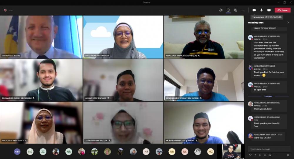 Gostujuća predavanja u okviru akademske razmjene Fakulteta upravnih nauka i javnih politika iz Malezije i Fakulteta za upravu UNSA