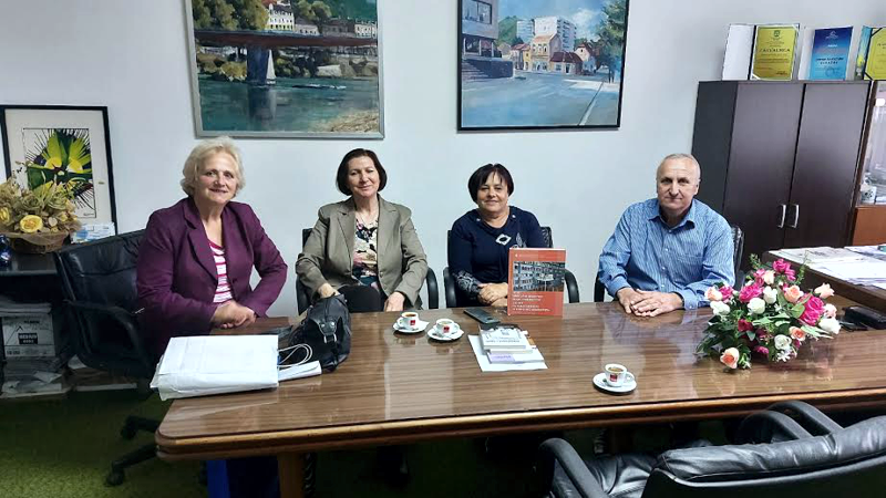 Predstavnici Nacionalne i univerzitetske biblioteke BiH posjetili Narodnu biblioteku Goražde i Internacionalni univerzitet u Goraždu