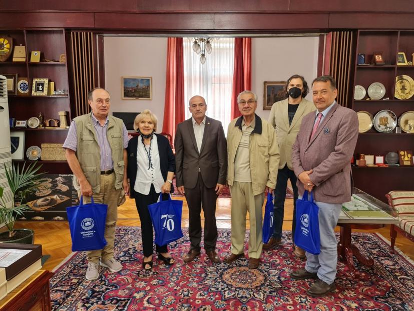 Susret rektora Škrijelja sa predsjednicom i članovima Upravnog odbora Fondacije „Pravda za Bosnu i Hercegovinu“