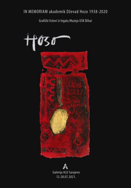 In memoriam: akademik Dževad Hozo (1938–2020), Galerija ALU Sarajevo (12–28. 7. 2021)