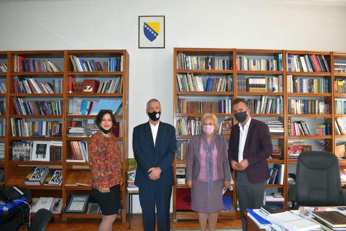 Saradnja Nacionalne i univerzitetske biblioteke Bosne i Hercegovine i Instituta za jezik Univerziteta u Sarajevu