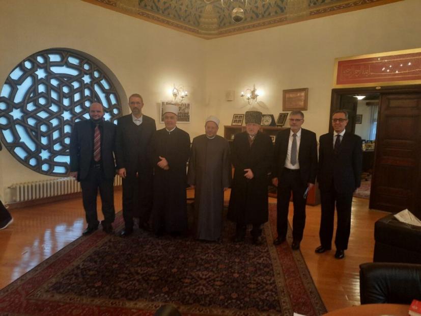 Egipatski muftija u posjeti Fakultetu islamskih nauka Univerziteta u Sarajevu
