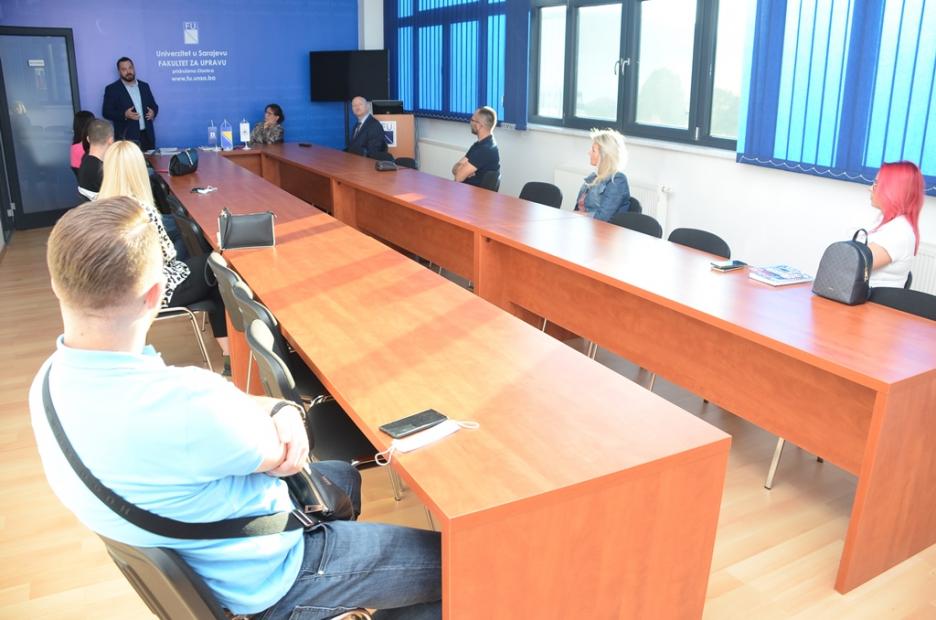 Održan "Brucoški sat" na Fakultetu za upravu Univerziteta u Sarajevu