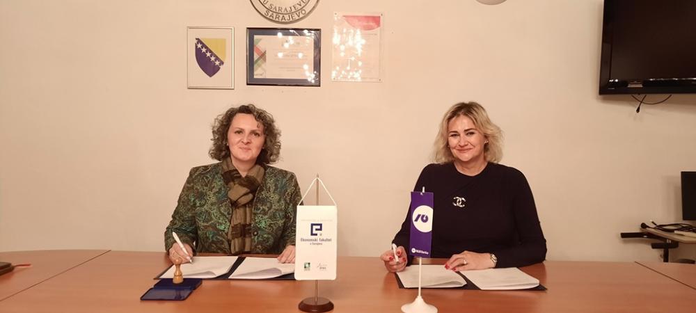 Ekonomski fakultet Univerziteta u Sarajevu i NLB Banka d.d. Sarajevo potpisali Sporazum o saradnji