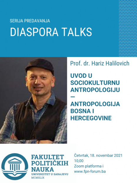 Ured za međunarodnu saradnju Fakulteta političkih nauka UNSA pokreće ciklus online predavanja Diaspora Talks 