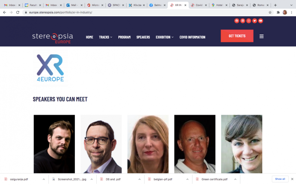 Profesorica Selma Rizvić po drugi put predavač na skupu Stereopsia EUROPE