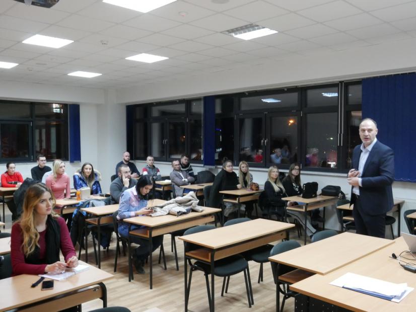 Izvršni direktor Hifa-Oil grupacije održao predavanje "Korporativno upravljanje" na Fakultetu za upravu UNSA