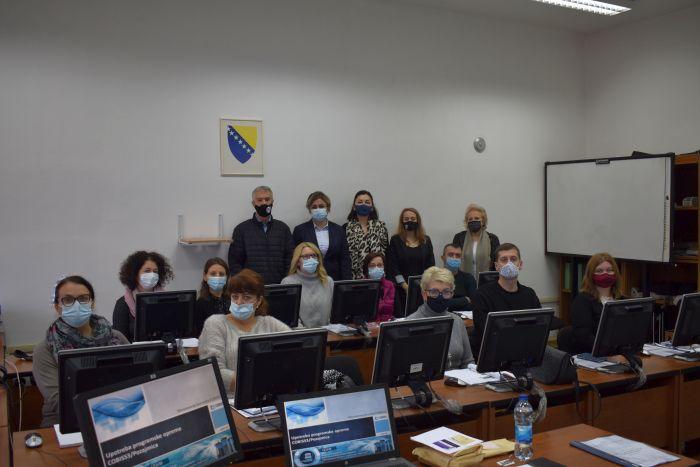 U Nacionalnoj i univerzitetskoj biblioteci BiH održan kurs/tečaj "Upotreba programske opreme COBISS3/Pozajmica"