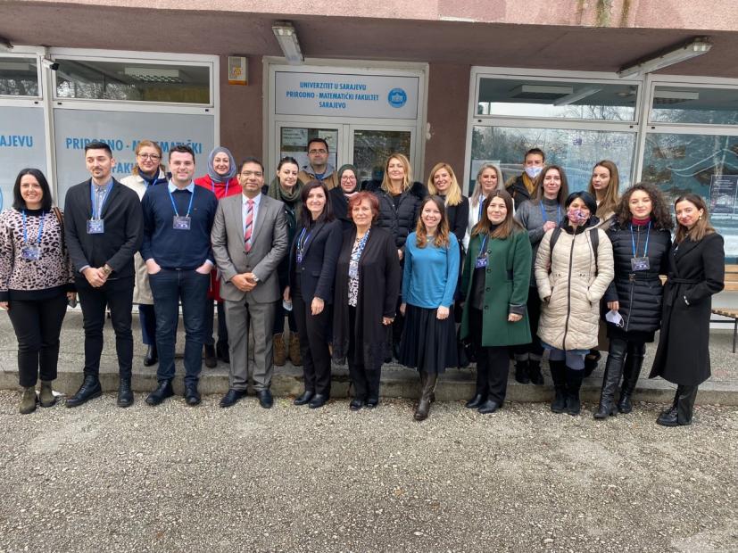 Na Prirodno-matematičkom fakultetu UNSA realizirana internacionalna istraživačka radionica “Effective Researcher and Pedagogic Stratification in Academics“