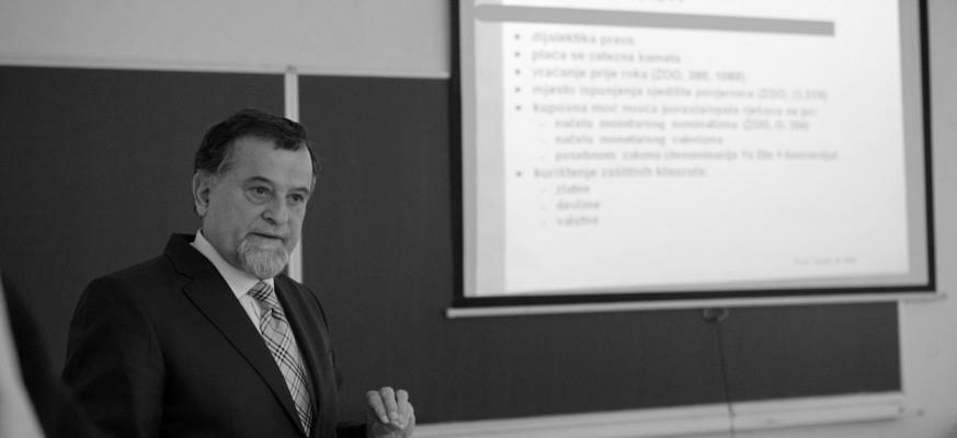 In memoriam - Prof. dr. Milić Simić
