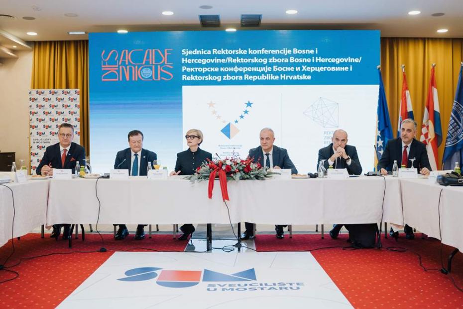 Strateška saradnja Rektorske konferencije/zbora BiH i Hrvatske ostvaruje se potpisanim sporazumom na SUM-u