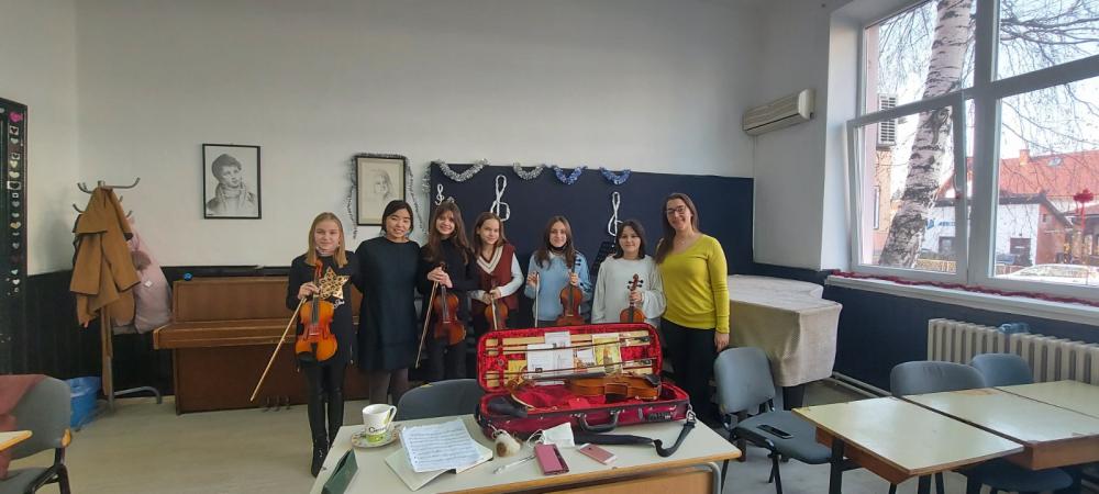 Centar za muzičku edukaciju Muzičke akademije Univerziteta u Sarajevu započeo realizaciju projekta Muzički kamp za mlade virtuoze