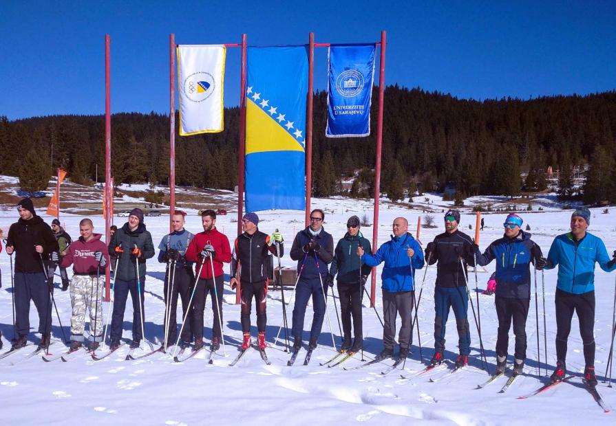 Univerzitet u Sarajevu organizirao „Univerzitetski ski-kup“ u nordijskom skijanju