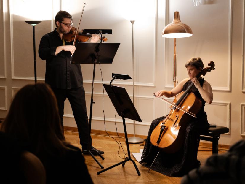 Održan koncert violiniste Marka Simovića i violončelistice Belme Alić