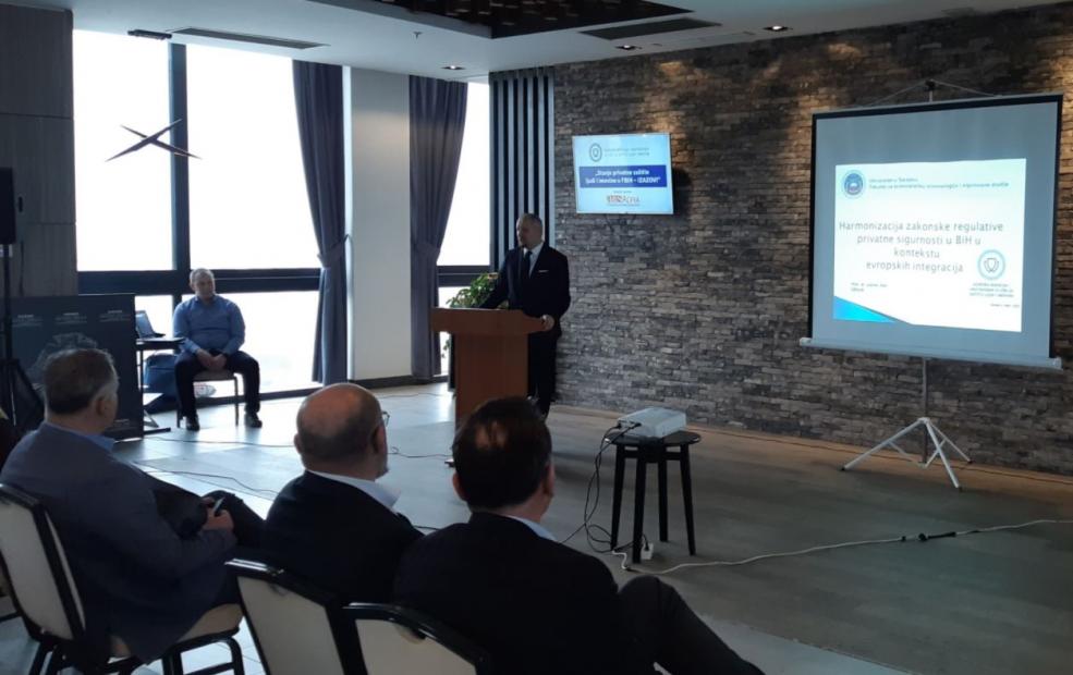 Konferencija i okrugli sto „Stanje privatne zaštite ljudi i imovine u FBiH – IZAZOVI (Između zahtjeva zakona i mogućnosti tržišta)"