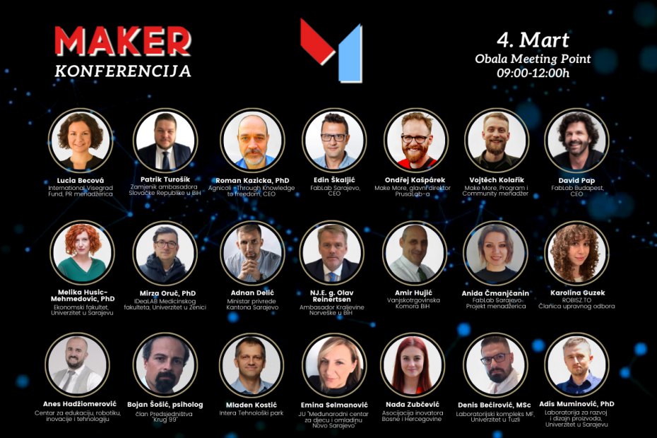 Maker konferencija okupila zanimljive paneliste iz BiH i svijeta