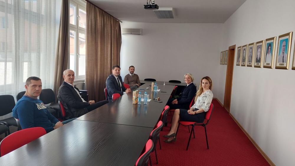 Fakultet sporta i tjelesnog odgoja UNSA posjetila dogradonačelnica Grada Sarajeva Anja Margetić