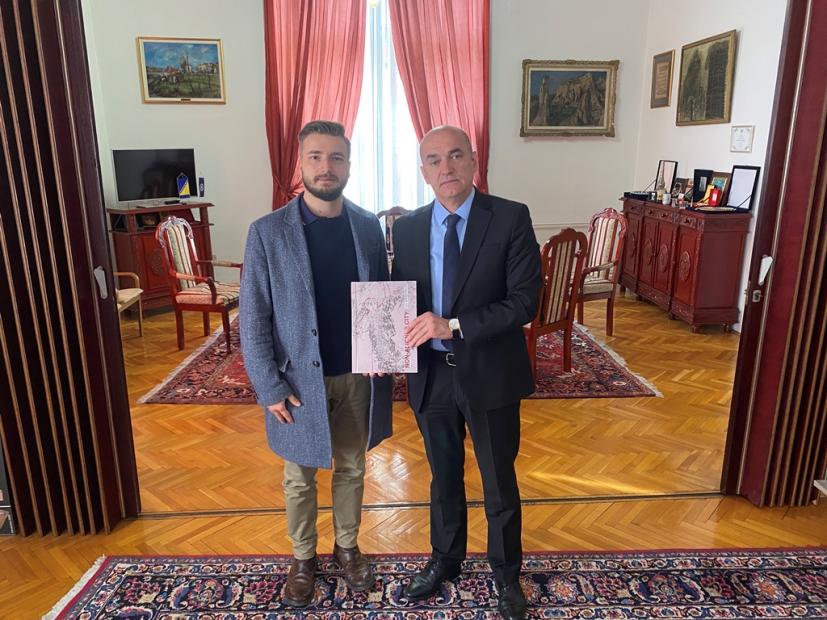 Dr. Haris Piplaš u posjeti Rektoratu Univerziteta u Sarajevu: Aplikativna doktorska disertacija kao baza stručne institucionalne saradnje BiH i Švicarske na urbanoj transformaciji Sarajeva