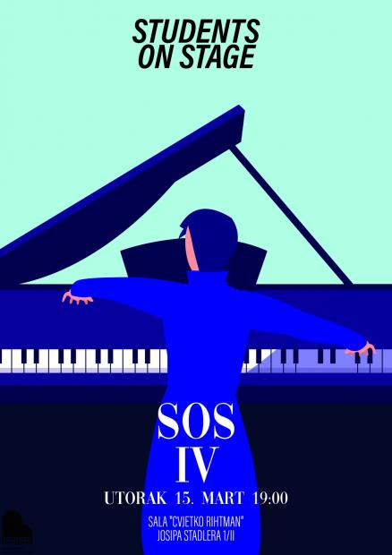 Students on Stage IV