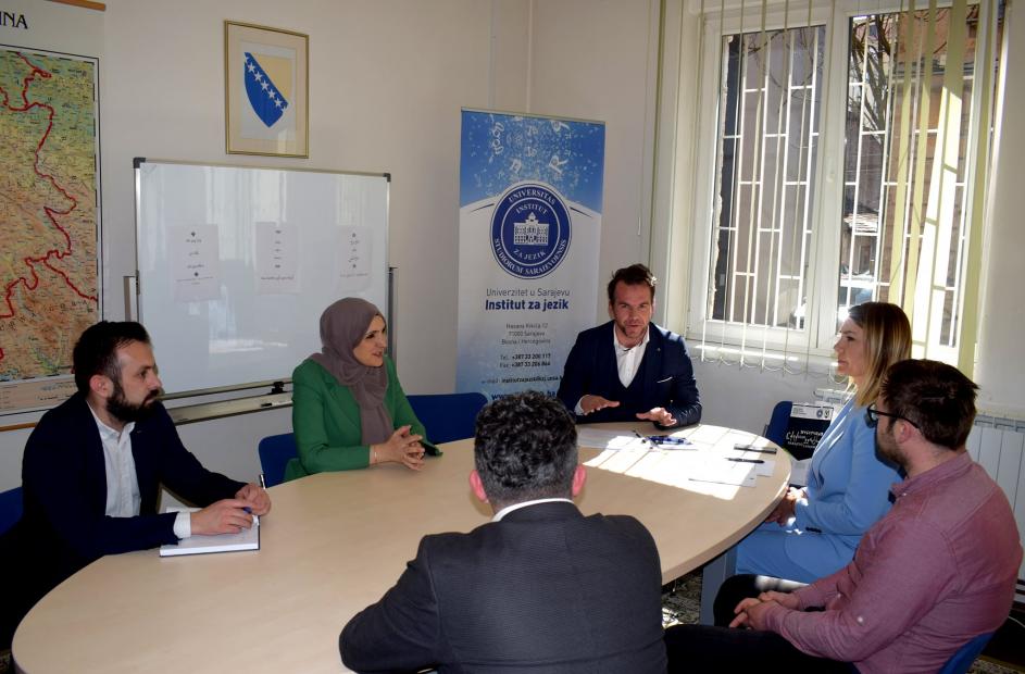Radni sastanak Instituta za jezik UNSA i Ministarstva za odgoj i obrazovanje KS