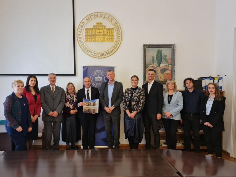 Predstavnici Instituta informacijskih znanosti u Mariboru (IZUM) posjetili Univerzitet u Sarajevu