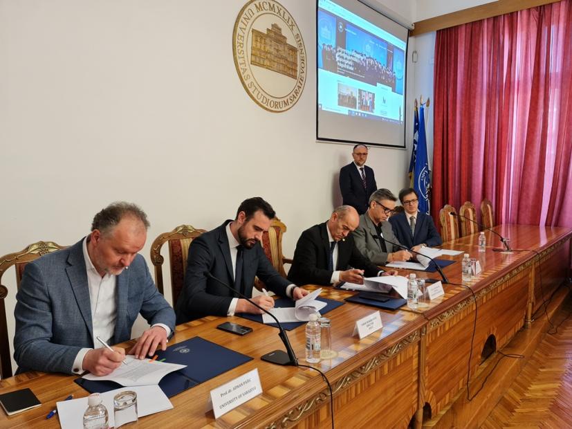 Potpisan Sporazum o realizaciji „Projekta urbane transformacije Sarajeva“ između ETH Zurich, Univerziteta u Sarajevu i Zavoda za planiranje razvoja Kantona Sarajevo