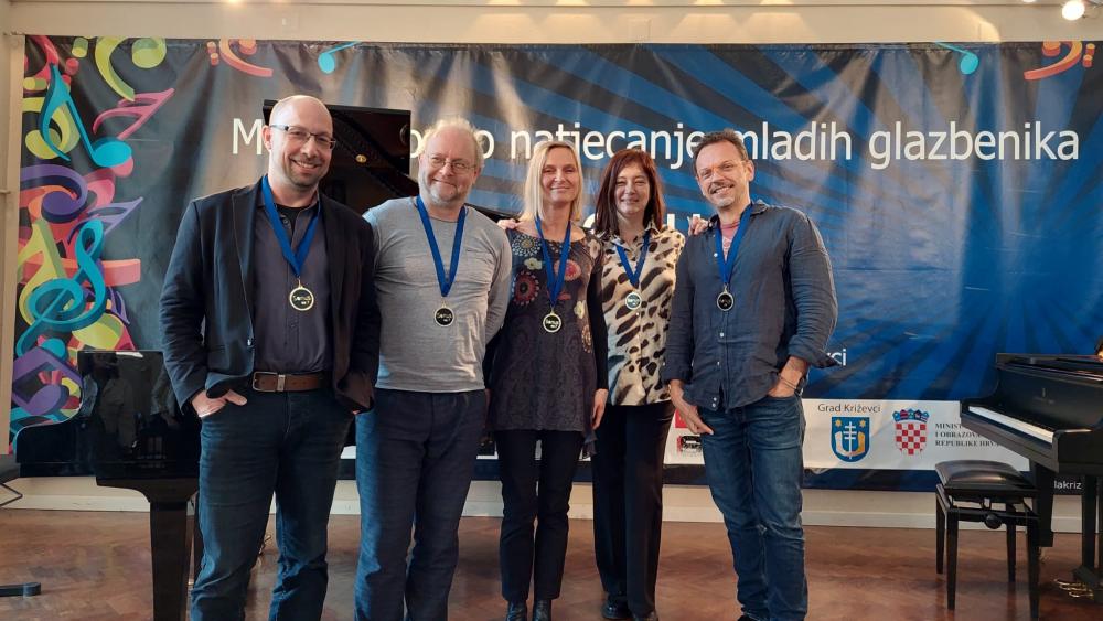 Profesori Muzičke akademije UNSA članovi Ocjenjivačkog suda na Međunarodnom natjecanju mladih glazbenika Sonus op. 7