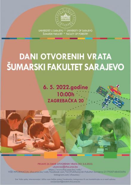 Dani otvorenih vrata Šumarskog fakulteta Univerziteta u Sarajevu