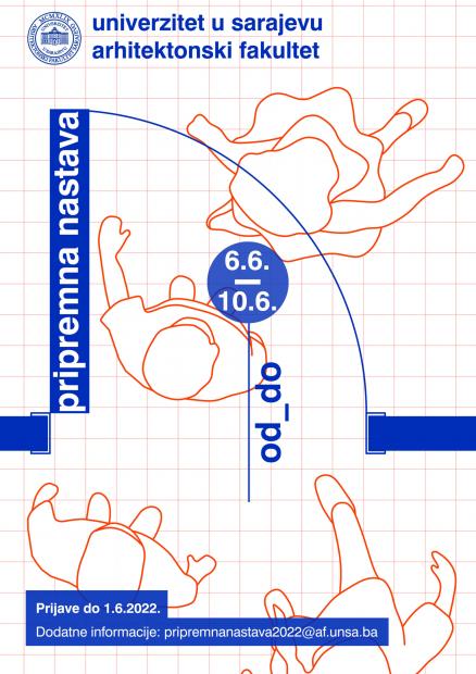 Arhitektonski fakultet UNSA organizuje izvođenje pripremne nastave