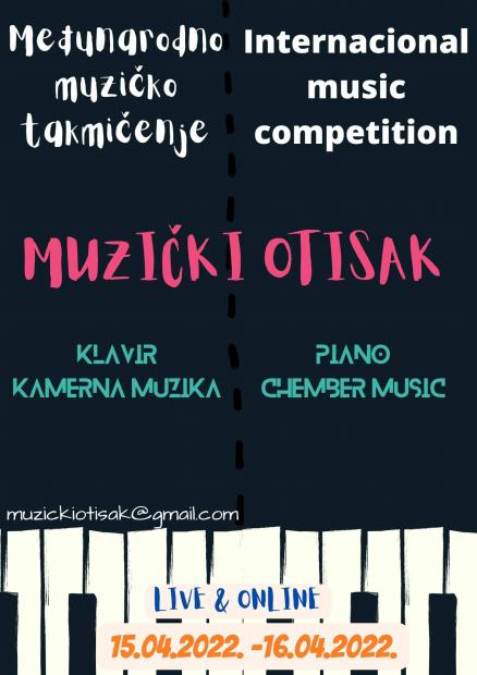 Studenti iz klase profesorice Emine Begić ostvarili odlične rezultate na Međunarodnom takmičenju "Muzički otisak"