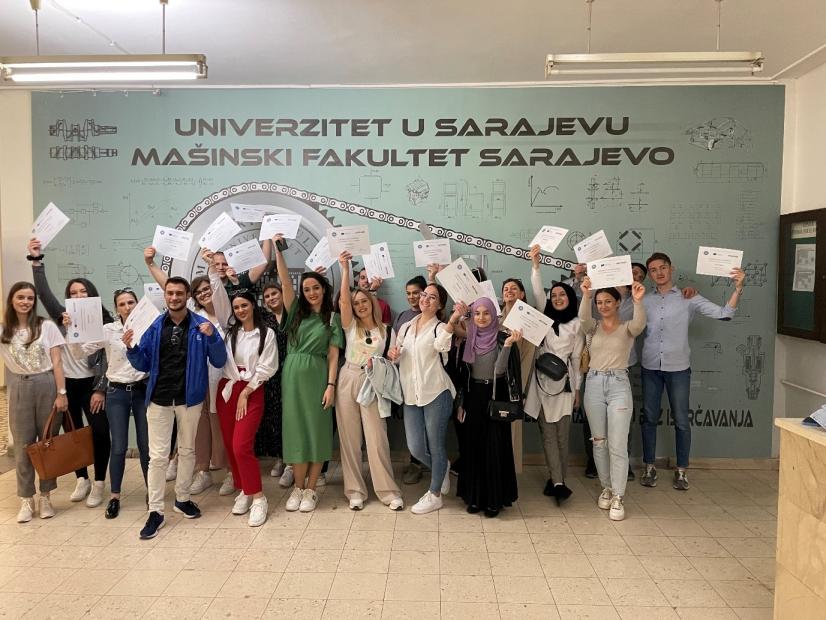 Na Mašinskom fakultetu UNSA održan BKSTONE trening program u okviru Erasmus+ projekta