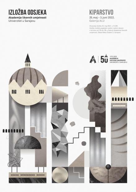 Otvorenje izložbe Odsjeka kiparstvo Akademije likovnih umjetnosti UNSA