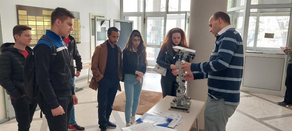 Posjeta učenika srednjih škola laboratorijama Mašinskog fakulteta Univerziteta u Sarajevu