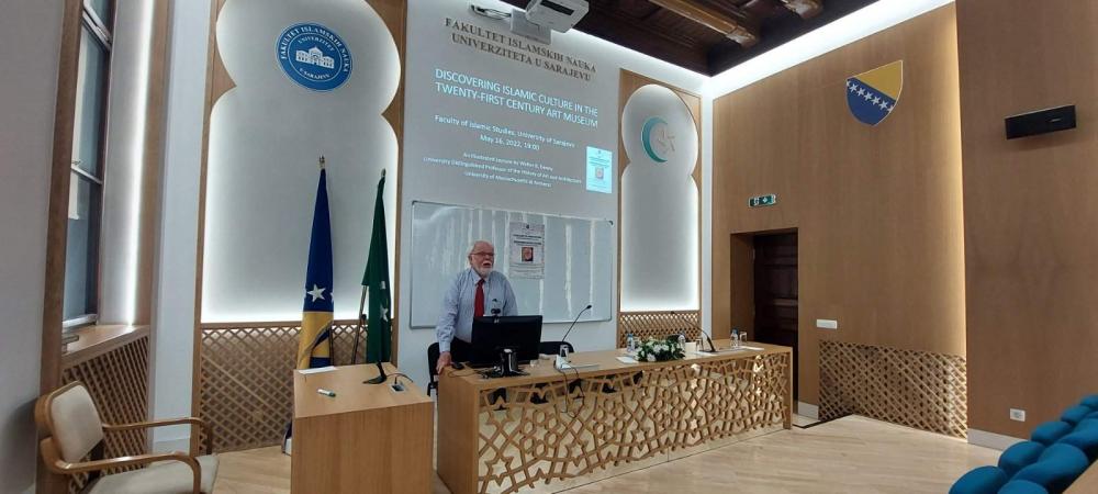 Fakultet islamskih nauka UNSA: Ugledni profesor s Univerziteta Masshachusetts održao predavanje iz oblasti islamske umjetnosti