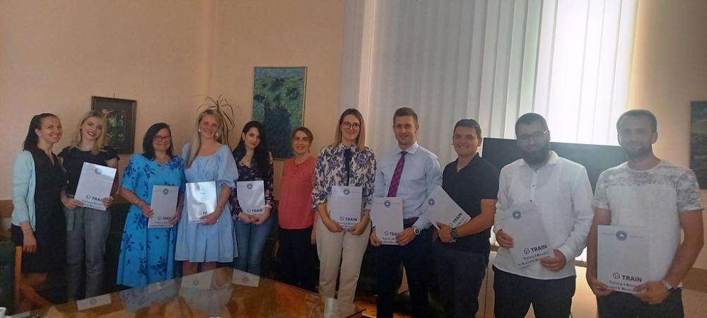 Svečano dodijeljeni certifikati učesnicima TRAIN programa Univerziteta u Sarajevu