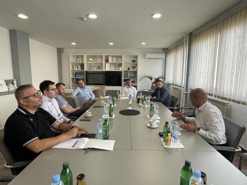 Ministar privrede Kantona Sarajevo u radnoj posjeti Prirodno-matematičkom fakultetu UNSA