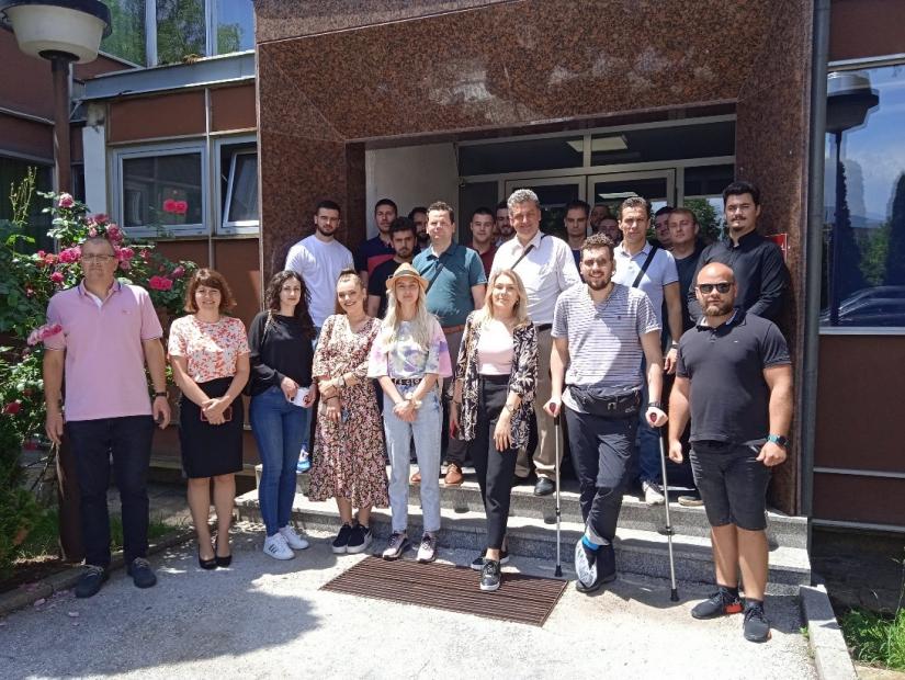 Studenti odsjeka za energetiku, procesnu tehniku i okolinsko inžinjerstvo Mašinskog fakulteta UNSA u posjeti kompaniji Petrolinvest