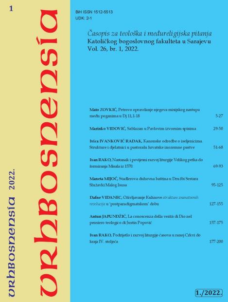 Novi broj časopisa "Vrhbosnensia"