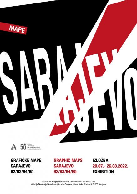 Otvorenje izložbe "Grafičke mape SARAJEVO 92/93/94/95"