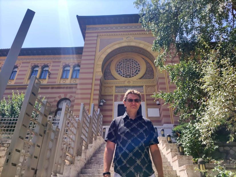 Fakultet islamskih nauka UNSA posjetio dr. Daniel D. Novotný, prodekan za međunarodnu saradnju Teološkog fakulteta Univerziteta u Južnoj Bohemiji