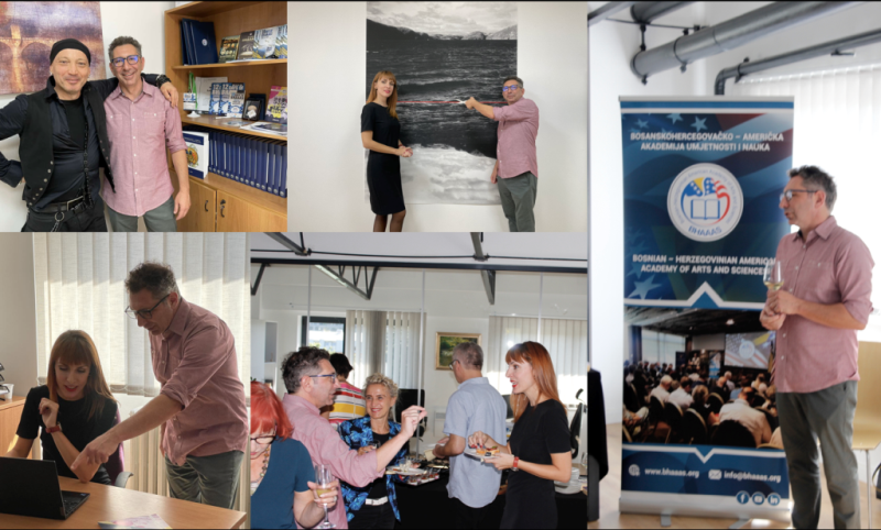 Bosanskohercegovačko-američka akademija umjetnosti i nauka (BHAAAS) otvorila je ured u Kampusu Univerziteta u Sarajevu