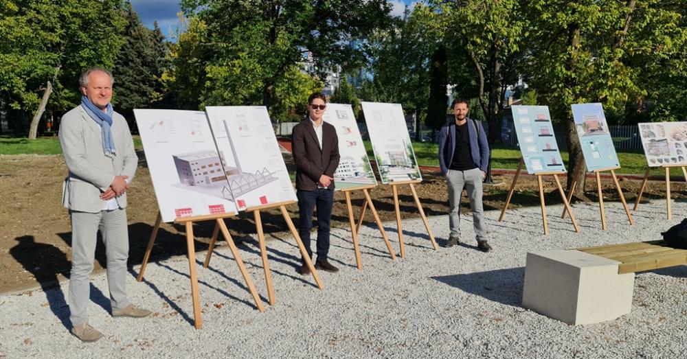 Galerija fotografija idejnih rješenja sanacije i rekonstrukcije objekta stare kotlovnice pristiglih na arhitektonski natječaj