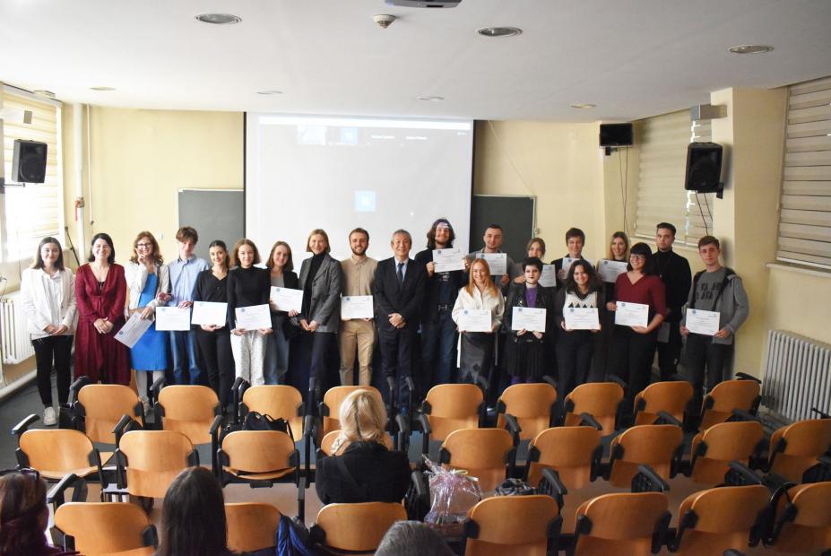 Svečana dodjela certifikata o poznavanju japanskog jezika i orijentacija za nove polaznice i polaznike