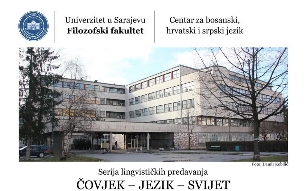 Serija lingvističkih predavanja ČOVJEK – JEZIK – SVIJET