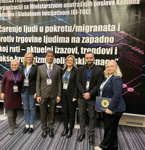 Predstavnici Fakulteta za kriminalistiku, kriminologiju i sigurnosne studije UNSA učestvovali na VII Balkansko-jadranskoj regionalnoj konferenciji međunarodne policijske asocijacije