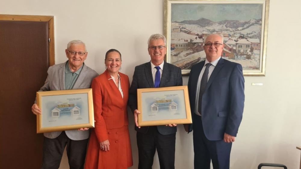 Uručene zahvalnice za podršku u realizaciji manifestacije "Meokrnje 2022. godine" i okruglog stola "Meokrnje – simbol borbe protiv fašizma"